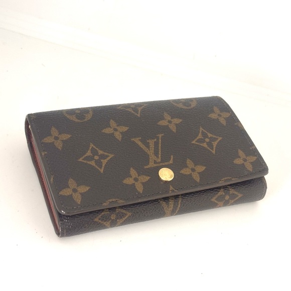 Good condition authentic Louis Vuitton Monogram zip around Tresor Wallet MI0924 - Picture 3 of 16